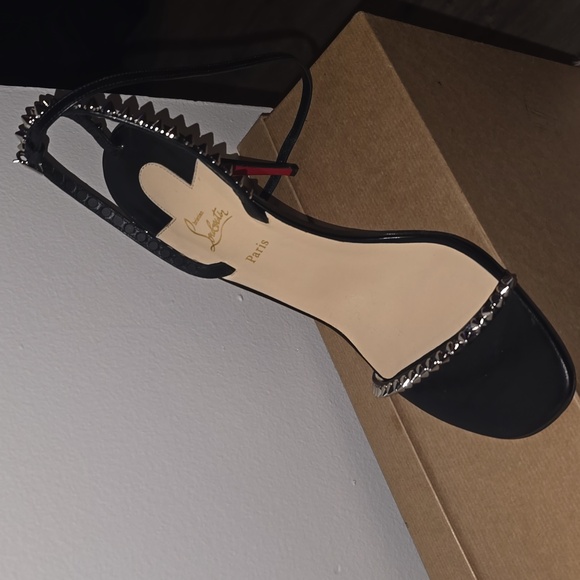 Christian Louboutin So Me 100mm Sandals - Picture 6 of 6